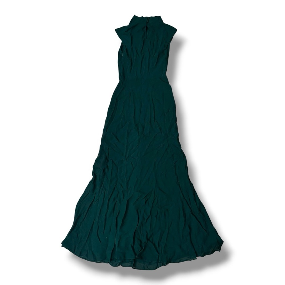 NWT Reformation Green Alizee Dress, Size 0 - Picture 6 of 7